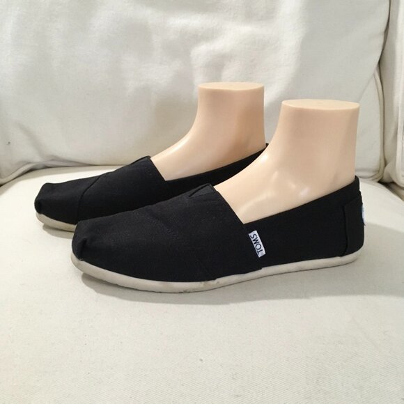 Toms Shoes - TOMS Classic Black Canvas Slip-On Shoe